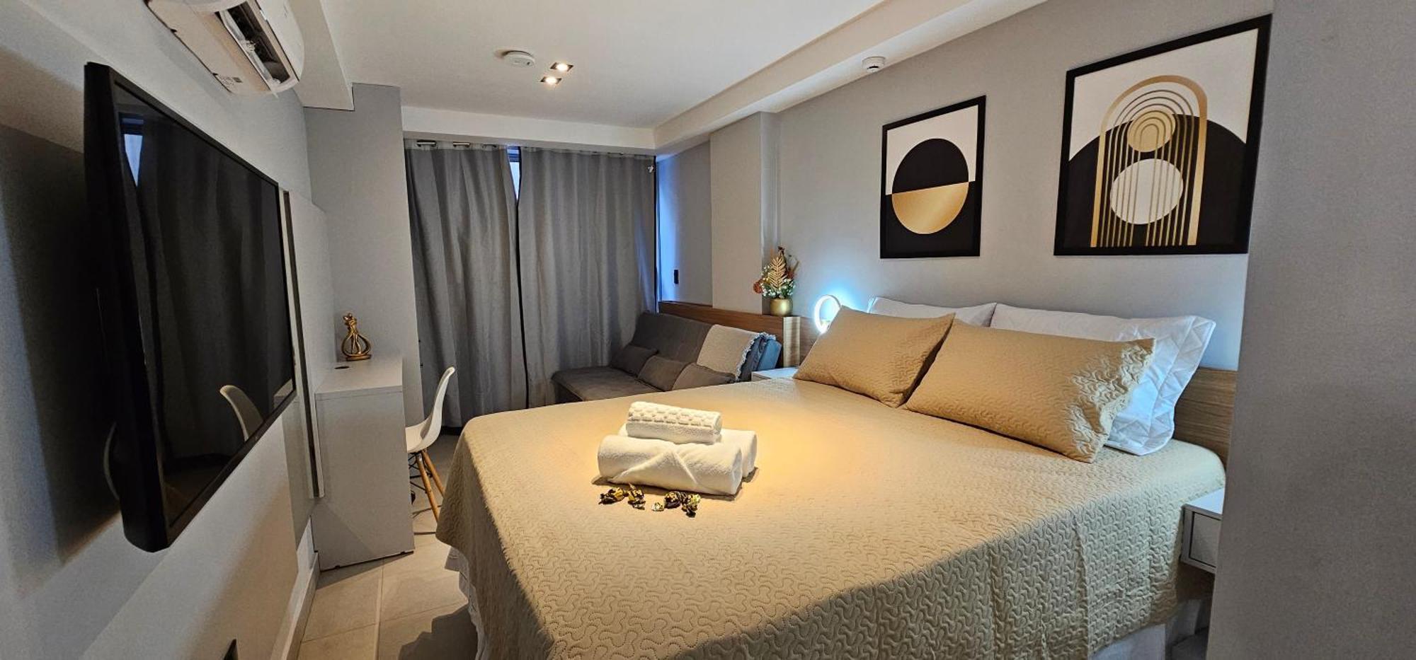 Flat Premium Aconchegante E Super Confortavel Em Cabo Branco Apartamento *